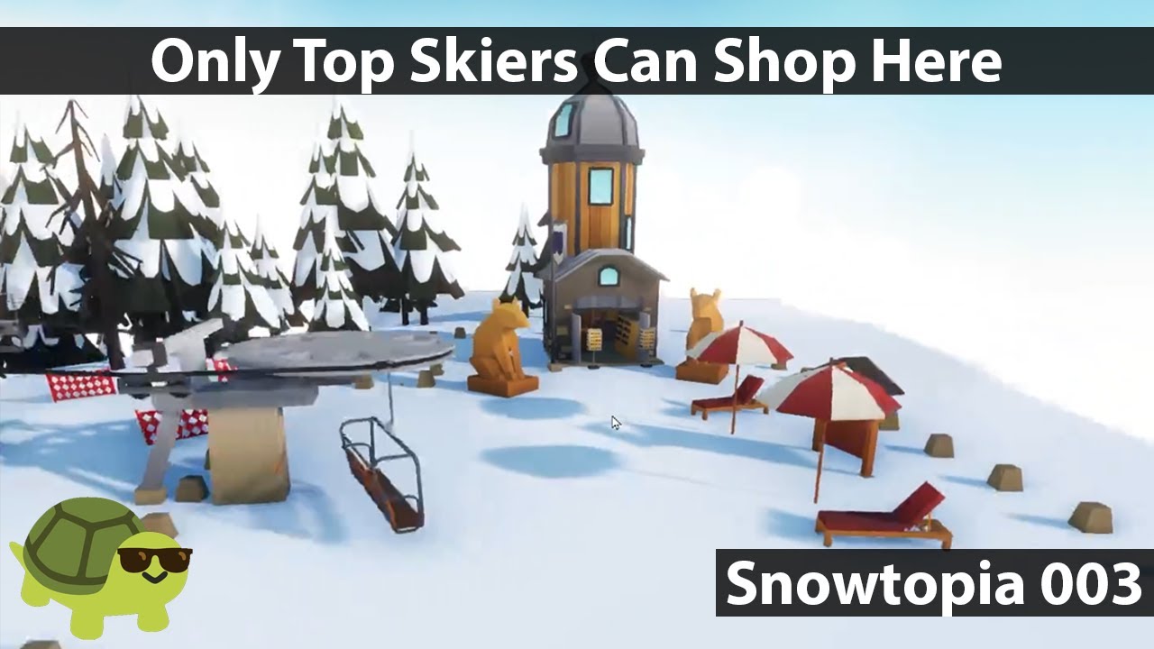 Also The Only Way Down Is A Literal Cliff - Expanding Our Ski Empire In Snowtopia