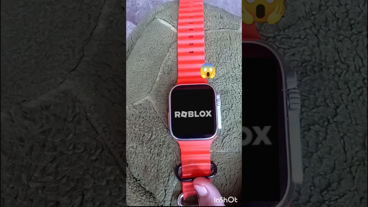 roblox in smartwatch 😱 