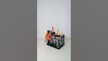 Lego Mechnical Useless Machine