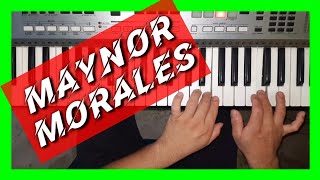 Video thumbnail of "llevame maynor morales -  quisiera decirte señor lo que siento dsr pianista"