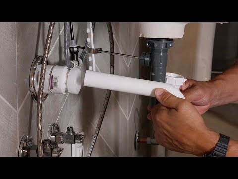 Video: Een kraan installeren is een taak die iedereen kan doen