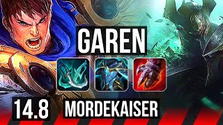 GAREN vs MORDEKAISER (TOP) | 9/3/14, Dominating | EUW Diamond | 14.8