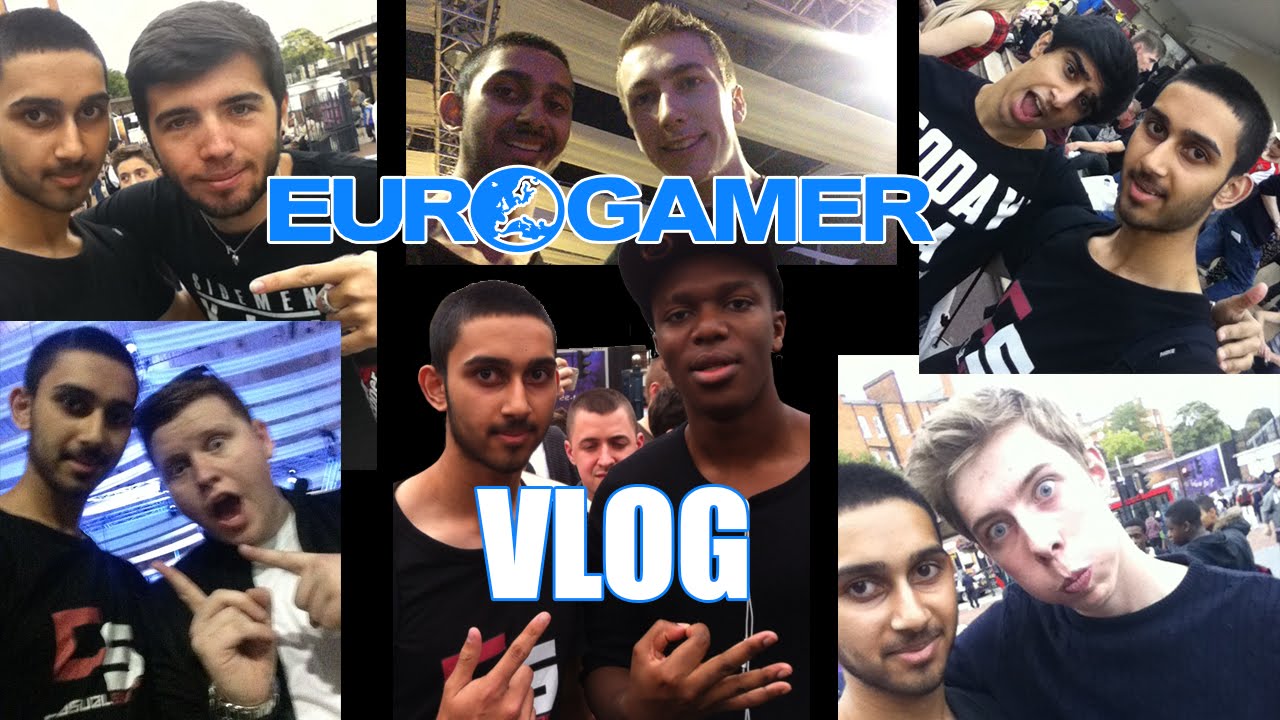 Eurogamer 2014 VLOG! (Meeting SIDEMEN!)