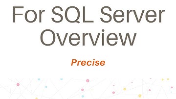 Precise For SQL Server Overview