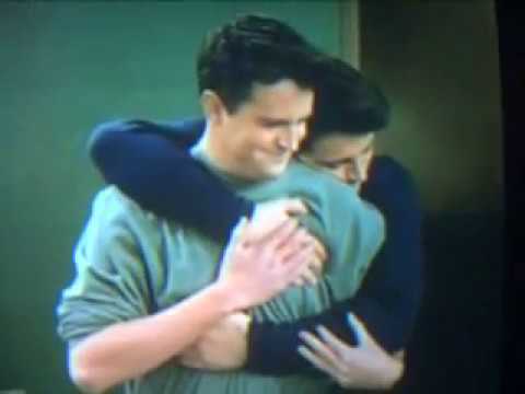 Friends - Joey and Chandler goodbye... - YouTube