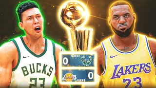 The NBA FINALS! Kaygiannis vs Lebron James' Lakers! 2K21 MyCaeer Ep.18