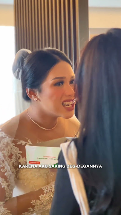 Nyiapin wedding sampai haid 2x dalam sebulan? part 1 #shorts