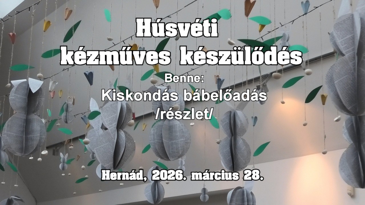 Húsvéti kézműves készülődés Hernádon 2026