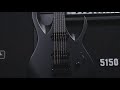 Solar guitars ab6 svart