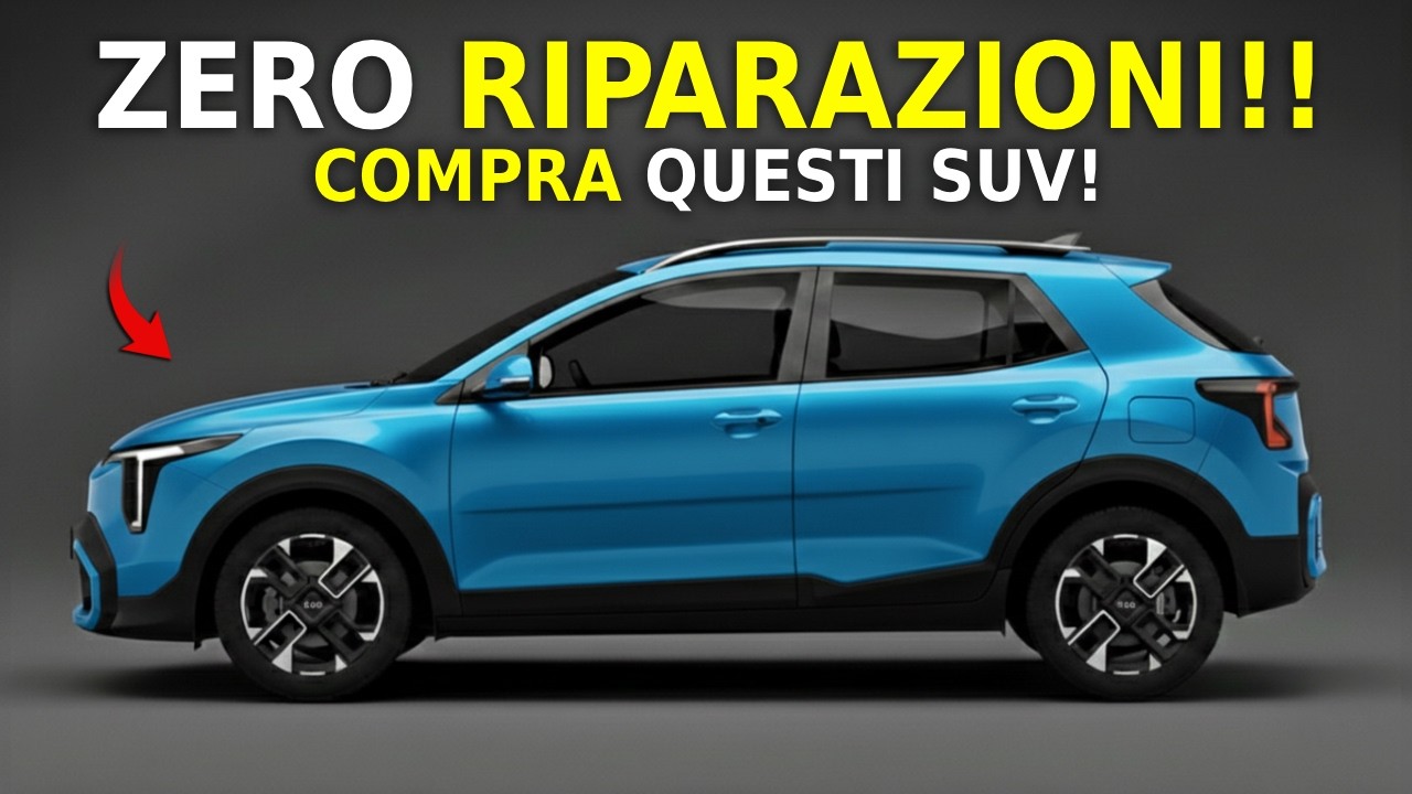 Acquista Questi SUV e Dimentica le Riparazioni Costose