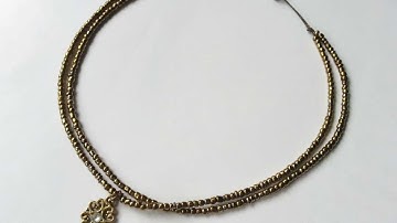 How To Create A Pretty Seed Bead Necklace - DIY Style Tutorial - Guidecentral
