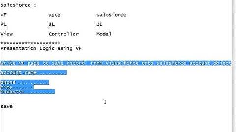 VisualForce Introduction | Creating new record through Visualforce- Salesforce