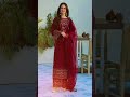 Rs 5615 Me Designer Maroon Lawn Suit 😍 44% OFF Eid Collection