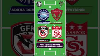 Süper Ligden Çekilen Takımlar Hangileri?