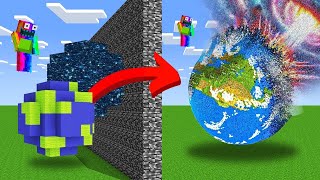 🔥โคตรโหด!! แอบสร้าง "มหาภัยพิบัติทำลายโลก" ในการแข่งสร้าง!! (Minecraft build)