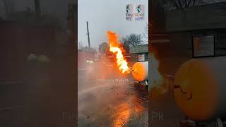 Advanced Fire Fighting Training || B fire.#shorts #training