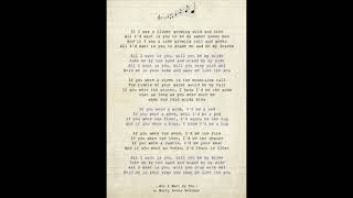 Barry Louis Polisar - All I Want Is You (Wall Art Lyrics HQ)