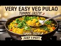 How to Make Perfect, Authentic Mixed Vegetable Pulao| Namkeen Chawal!!