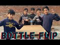 Bottle flip challenge  with cousins  talha sajid vlogs 