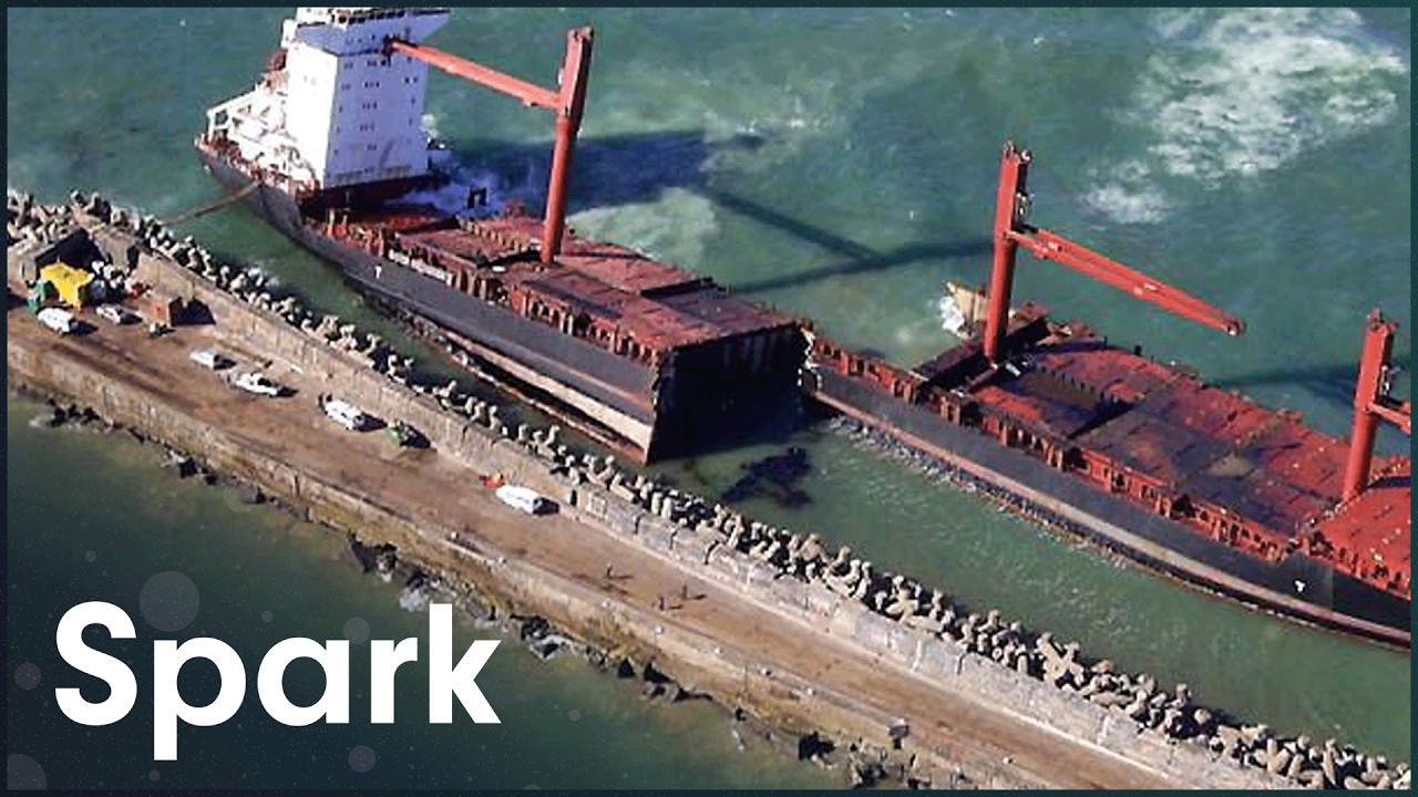 Documentary backdrop image for This Container Ship Snapped In Half, This Is How It Was Salvaged (2026)