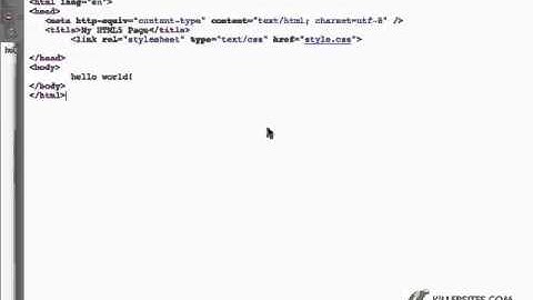 HTML5 & CSS3 - HTML5 Tags Part 1