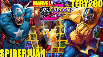 MvC2 Mvci Umvc3 SPIDERJUAN vs TERYY2GO pt 1