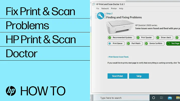 Fix Print and Scan Problems Using HP Print and Scan Doctor | HP Printers | @HPSupport