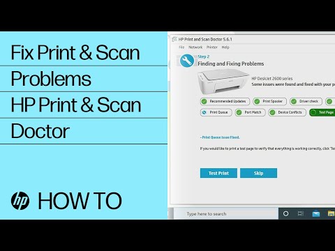 Fix Print and Scan Problems Using HP Print and Scan Doctor | HP Printers | HP Support