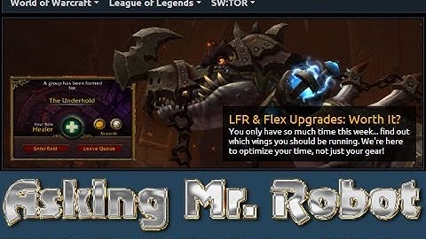 Guide to optimizing with AskMrRobot by Koilie