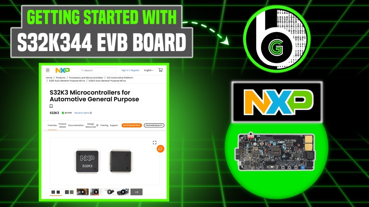 Getting Started with NXP S32K344 MCU || S32K344-EVB Board ||S32 DS IDE ...