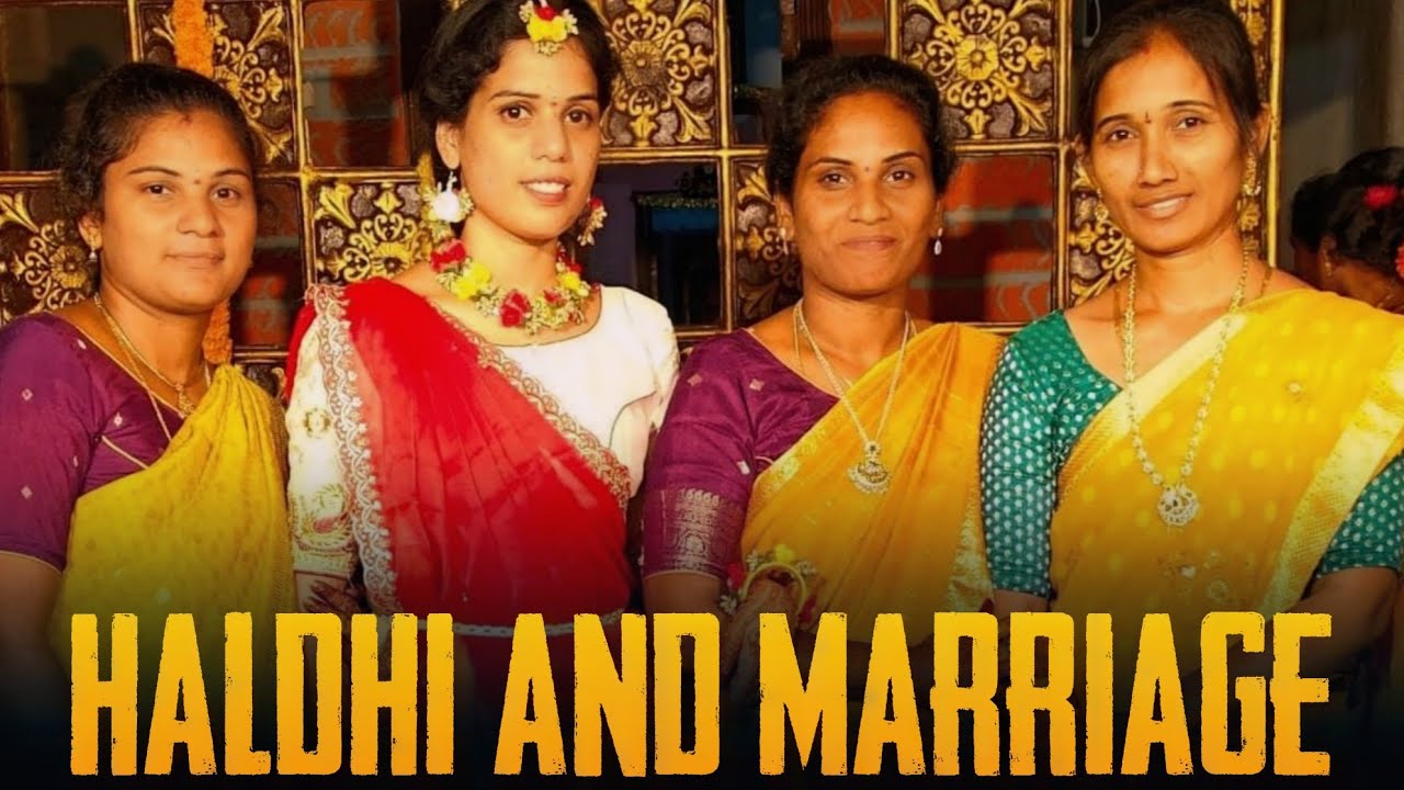 Haldhi 🤩 Marriage event #happyvlog 