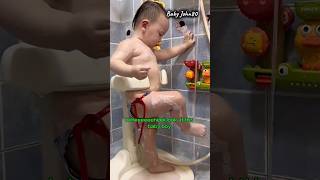 Baby Boy Morning Bath