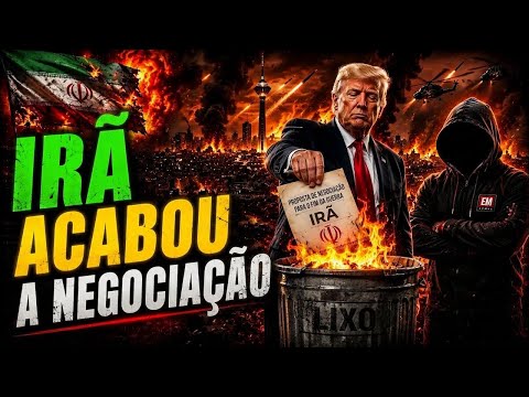 🚨 NOTÍCIAS DO IRÃ: TRUMP AFIRMA QUE ATAQUE É AMANHÃ – ENTENDA O QUE ACONTECEU