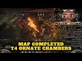 Path of Exile 2 - Chronomancer Incinerator Clears T4 ORNATE CHAMBERS Map | Endgame Mapping Gameplay