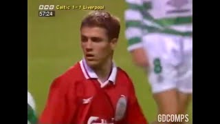 Michael Owen vs Celtic (A) 1997/1998 UEFA Cup 1st Round 1st Leg | Earliest footage of Owen 