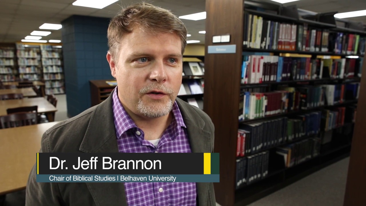 Biblical studies degree belhaven university youtube