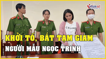NÓNG: Công an TP.HCM khởi tố, bắt tạm giam người mẫu Ngọc Trinh | Báo VietNamNet