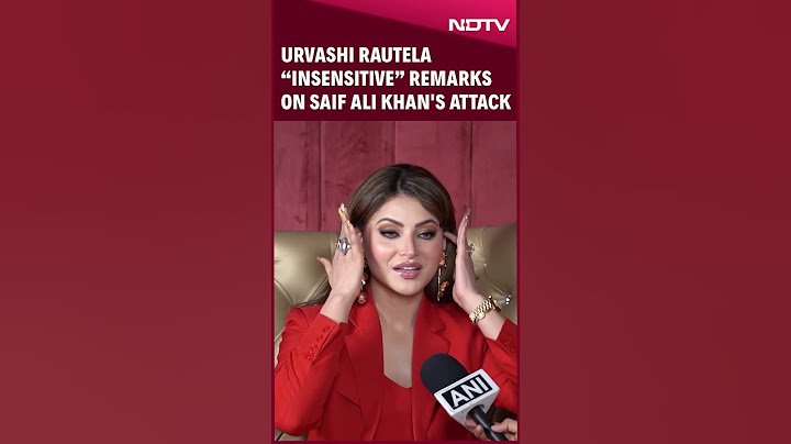 Saif Ali Khan News | Urvashi Rautela Slammed For "Insensitive" Comments On Saif Ali Khan's Attack