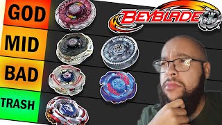 RANKING EVERY METAL FIGHT BEYBLADE (Beyblade Metal Fusion/Masters/Fury Tier list)