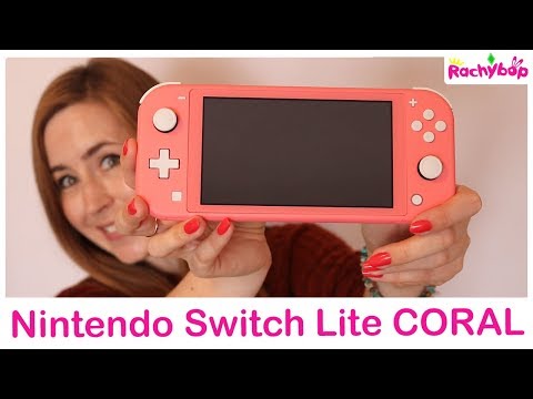 💕 HAPPINESS IN A BOX 🤗 Nintendo Switch Lite CORAL Unboxing!!