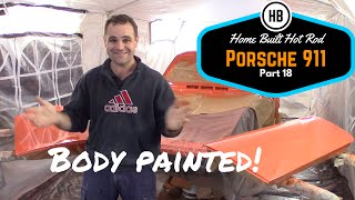 Painting the body - Porsche 911 Classic Car Build Part 18