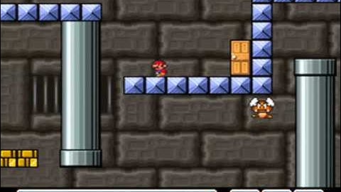 SMB3 for Super Mario All-Stars Custom Level #58 - World 3 Fortress #1