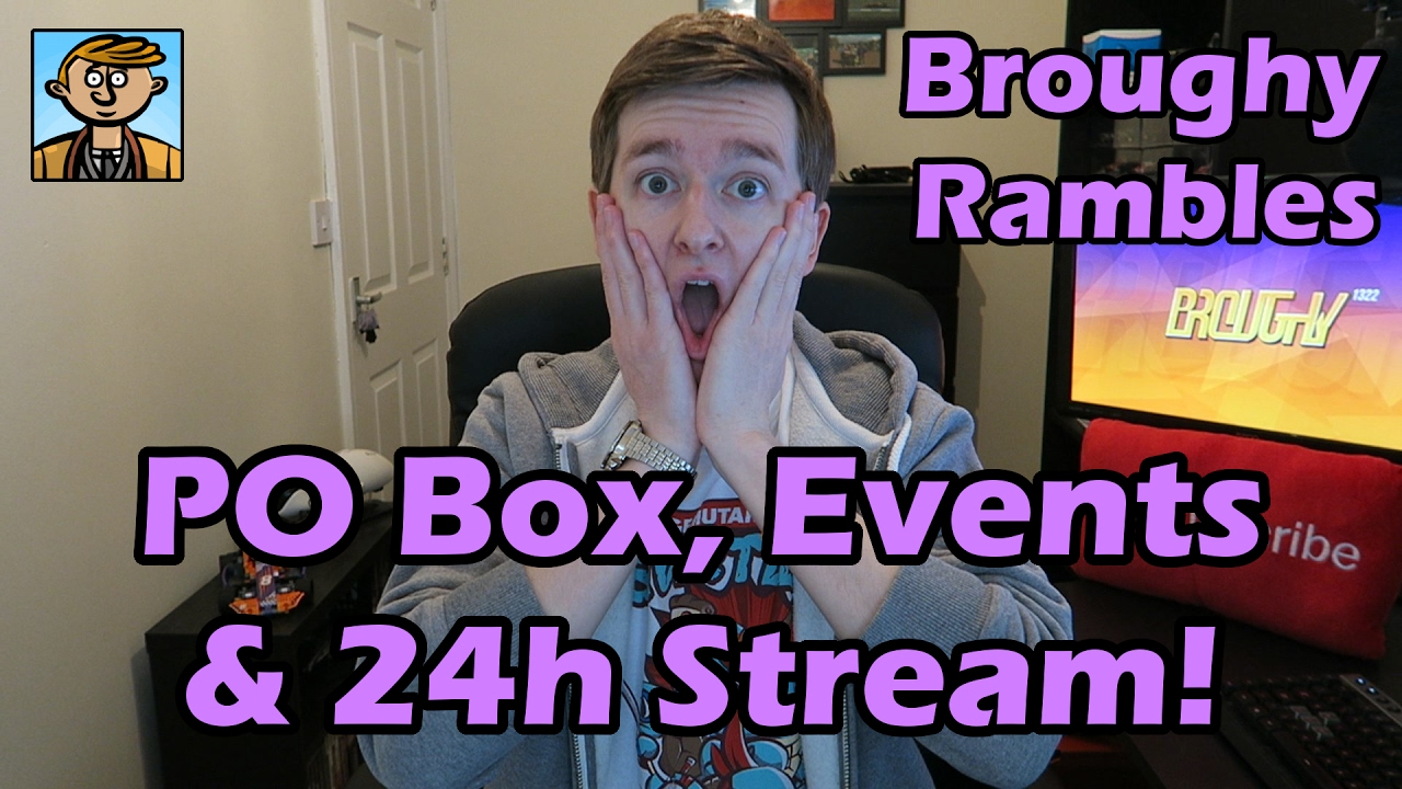 PO Box, Events & 24h Live Stream! Broughy Rambles YouTube