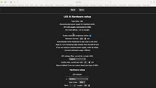 WLED - Running Presets with Playlists
