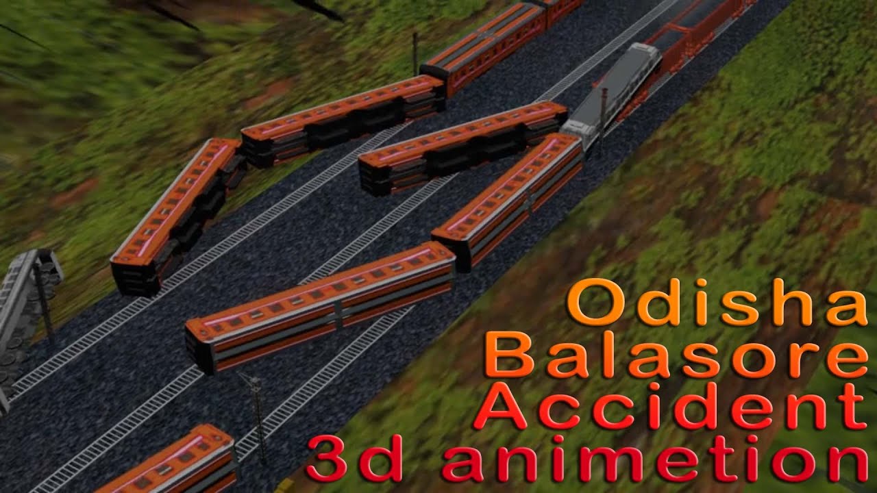 Odisha Balasore Train Accident: 3D Animation Recreation