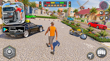 City Taxi Simulator - First Time Playing - Gameplay Walkthrough 1 (Android)