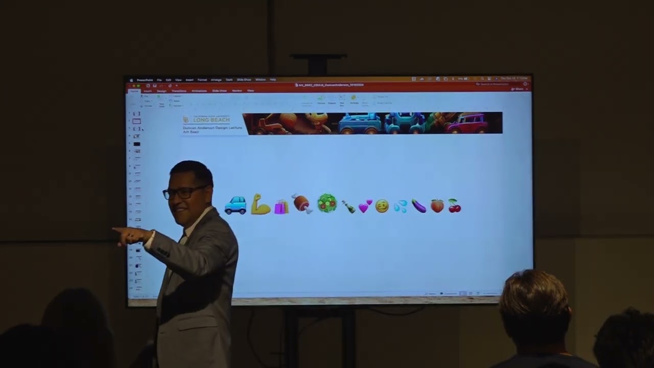 Art Baez -Duncan Anderson Design Lecture Series-Fall 2024