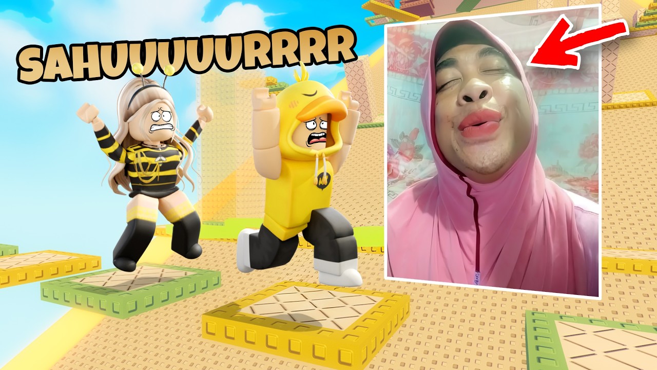 SAHUURRR!! Aku dan 100 Bocil dikejar MIMI PERI di Tower Sahur!!