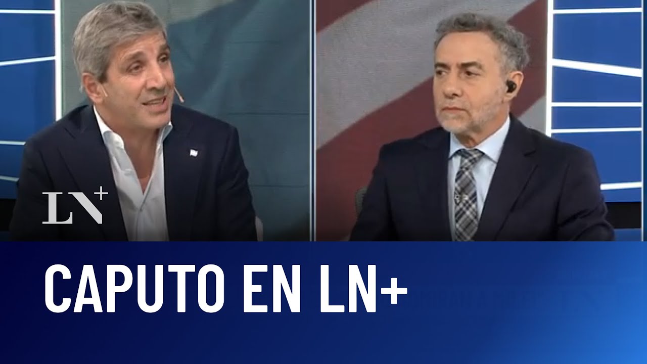 "Estoy cómodo con el precio del dólar": Luis Caputo, mano a mano con Luis Majul (10/11)