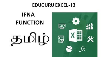 MS-Excel -IFN/A Error Explained in Tamil. How to avoid N/A Error in Vlookup?(Eduguru Excel-13)